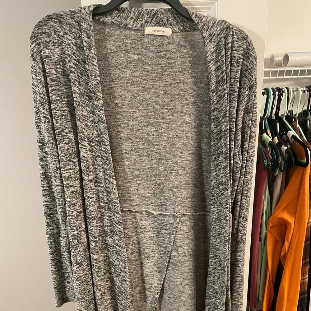 Gray Cardigan